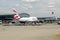 British Airways Jumbo Jet at Heathrow, London