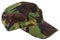 British Armed Forces camouflage cap on a white background