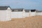 British beach huts, Sussex