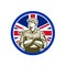 British Builder Union Jack Flag Icon