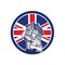 British Building Contractor UK Flag Icon