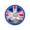 British Butcher Front Union Jack Flag Icon