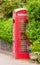 British classic phone box