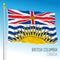 British Columbia territorial and regional flag, Canada