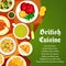 British cuisine restaurant meals menu cover
