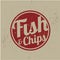 British fast-food - fish and chips