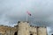 British Flag Above the Ramparts of Stirling Castle