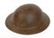 British Great War steel helmet