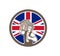 British House Removal Union Jack Flag Icon