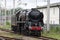 British India Line steam loco undergoing testing