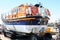 British lifeboat on launching trailer