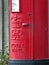 British mailbox post postbox pillar box red