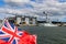 The British naval port of Plymouth