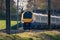 British passenger train in motion