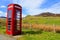 British phone booth in the country