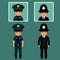 British policeman uniform,