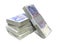 British Pound Sterling Notes Bundles Stack