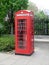 The British red phone booth