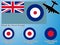 British Royal Air Force flags