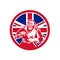 British Sandblaster Union Jack Flag