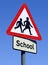 British School roadside sign.
