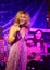 British singer, songwriter and actress Joss Stone performs at public concert