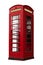 British telephone booth