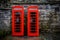 British telephone boxes