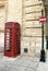 British telephone red cabin