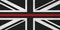 British thin red line flag with wood texture