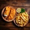 British Traditional Fish and Chips