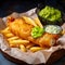 British Traditional Fish and Chips
