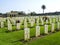 British War Graves in Anzio Cemetery, soth of Rome, Italy