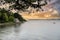 Brittany, view of the Morbihan gulf, Ile aux Moines