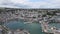 Brixham Harbour  Devon drone shot