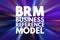 BRM - Business Reference Model acronym, business concept background