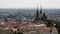 Brno cityscape with Cathedral of St. Peter and Paul