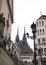 Brno, the gothic cathedral and capuchin church