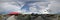 Brno Urban Skyline, cloudy weather, 360 picture