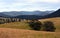 Broad panorama of the countryside in High Country