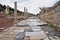 A broad paved street at Ephesus