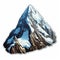 Broad Peak Mountain Sticker - Realistic Hyper-detailed Die Cut Design