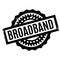 Broadband rubber stamp