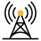 Broadcast antenna, icon