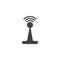 Broadcast Antenna vector icon