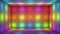 Broadcast Pulsating Hi-Tech Blinking Illuminated Cubes Room Stage, Multi Color, Events, 3D, Loopable, 4K