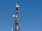 Broadcast Satellite Antenna Tower