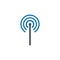 Broadcast, signal, transmission, wifi icon