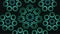 Broadcast Spiraling Hi-Tech Illuminated HUD Flower Patterns, Green, Events, 3D, Loopable, 4K