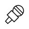 Broadcast thin line icon